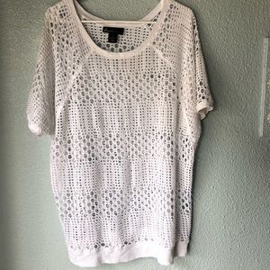 Lane Bryant Top with cutouts